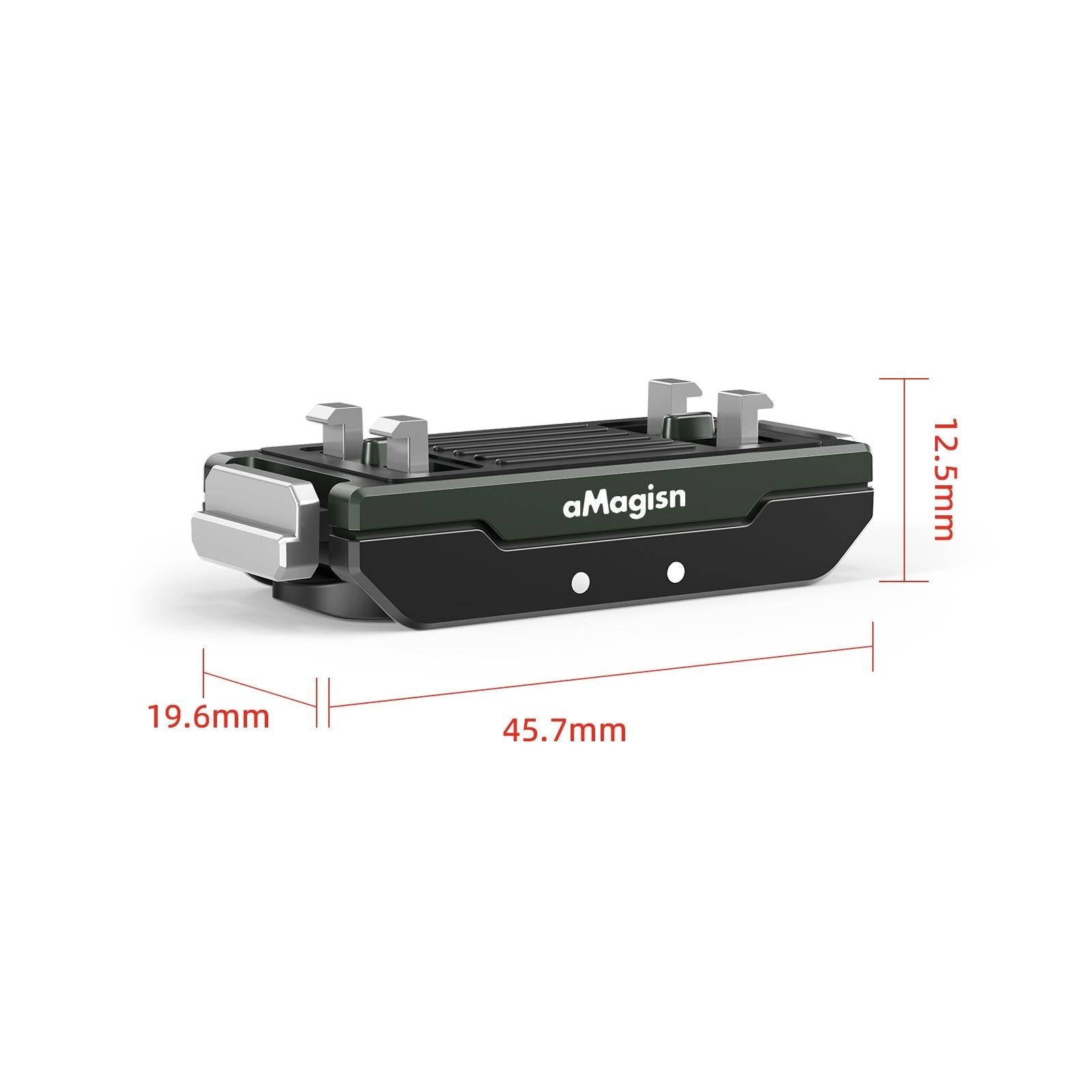 Metal Magnetic Quick Release Top Cover for Insta360 Ace / Pro / X3 / X2 / Gopro Hero12 3