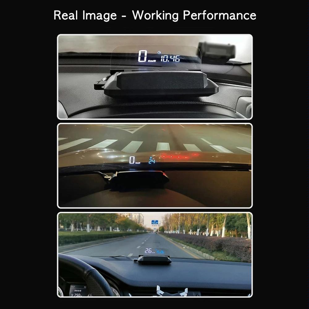 3.5 Inch Car Gps Hud Display Speed Time Distance 8