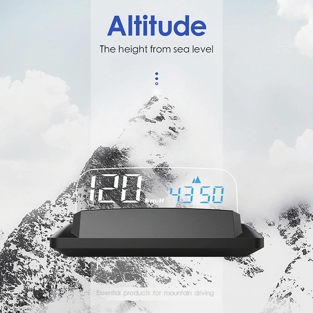 3.5 Inch Car Gps Hud Display Speed Time Distance 11