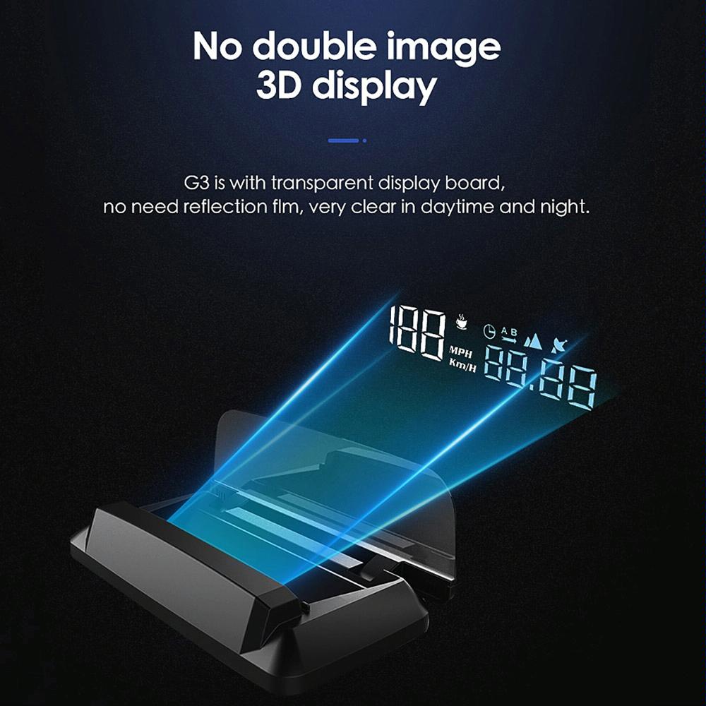 3.5 Inch Car Gps Hud Display Speed Time Distance 14