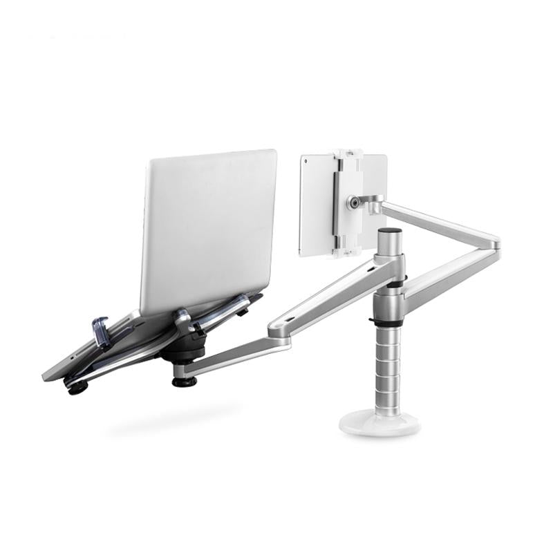 Versatile Rotating Stand for 10-16 Laptops and 4.7-12.9 Tablets - Adjustable Height 3
