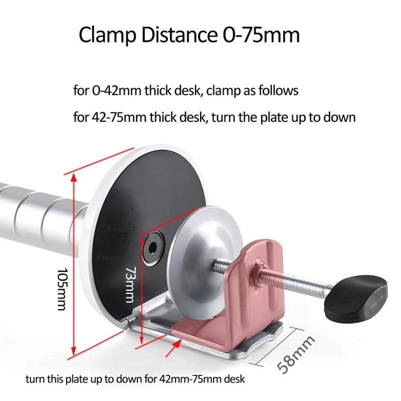 Versatile Rotating Stand for 10-16 Laptops and 4.7-12.9 Tablets - Adjustable Height 5