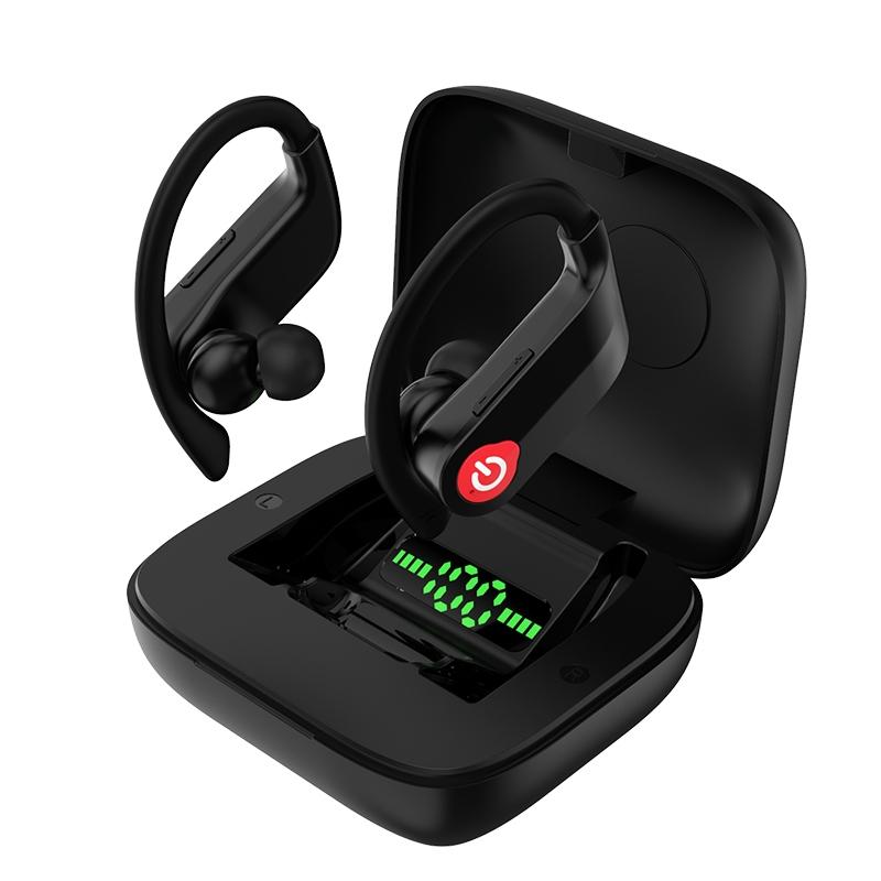 Wireless Sports Bluetooth Earphones with Charging Box - Q83 7