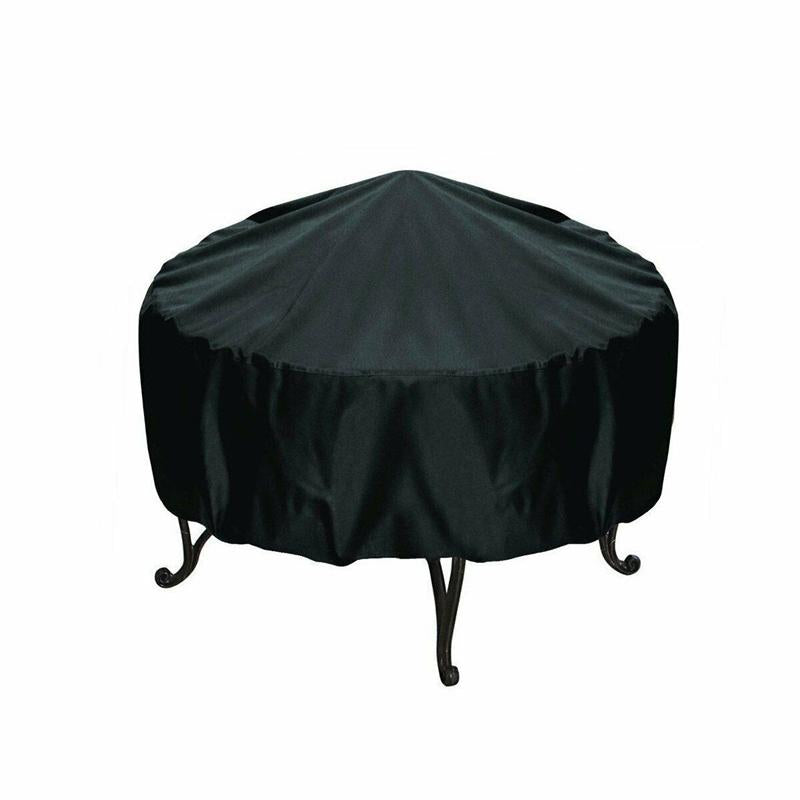Rainproof Round Table Cover for Outdoor Garden Grill - 58x77cm