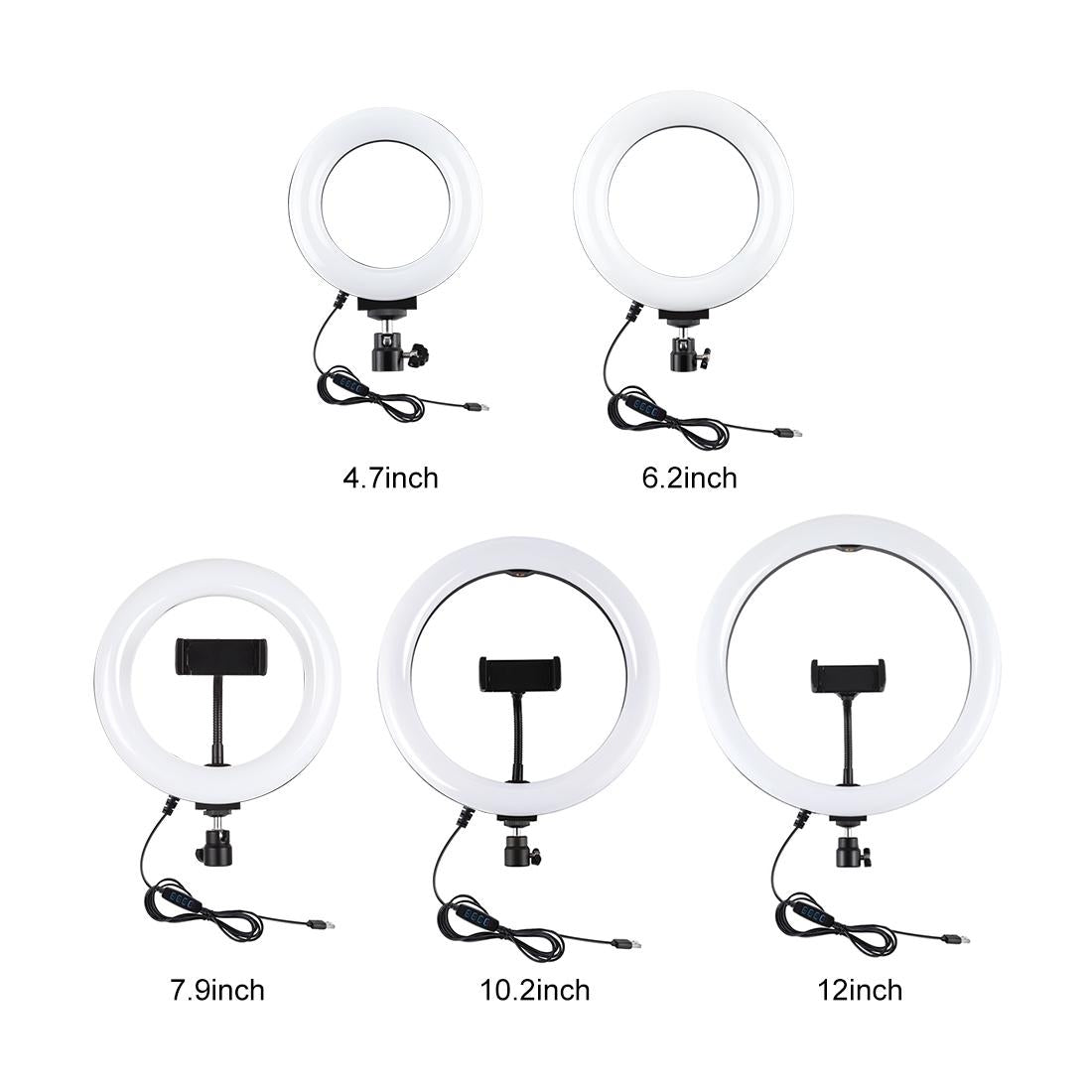 10.2 Led Ring Light with 1.1m Tripod for Vlogging and Live Streaming 10
