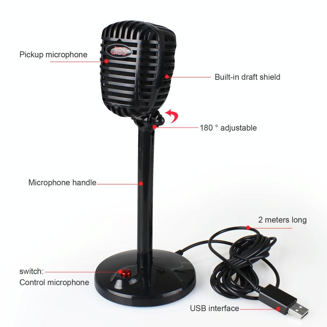 2.2M Usb Voice Chat Microphone - 360 Degree Rotatable For Video Conferencing 13