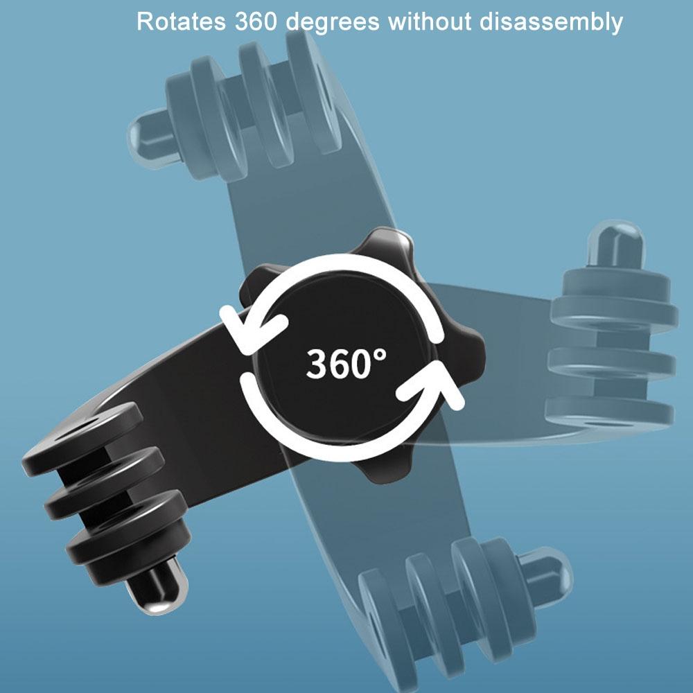 Universal Action Camera Adapter - Vertical & Horizontal Shoot - 2 Pack 4