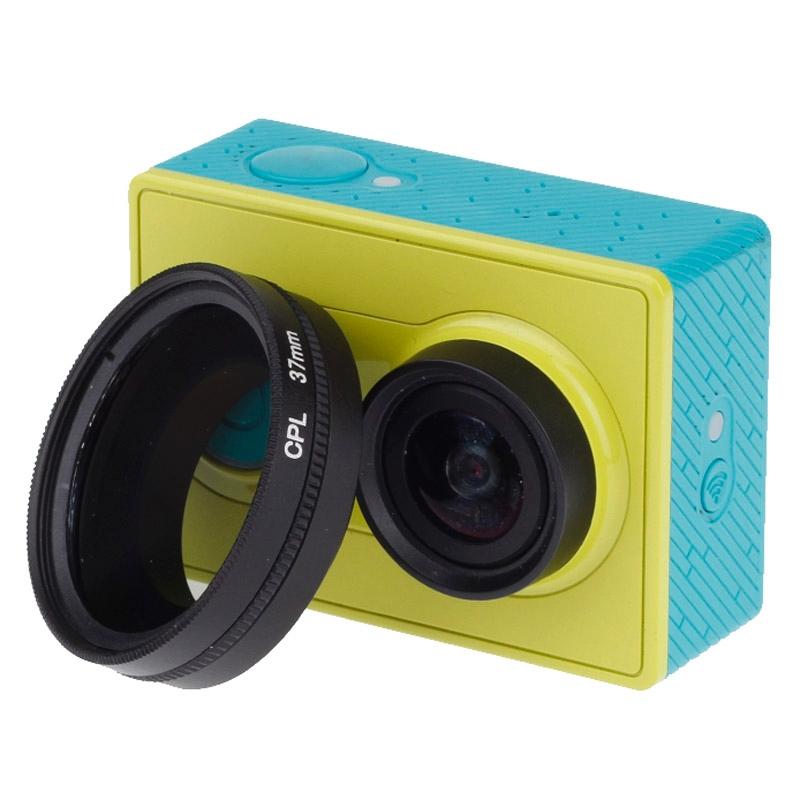 Circular Polarizer Lens Filter with Cap for Xiaomi Xiaoyi 4k / 4k Xiaoyi Lite and Xiaoyi Sport Camera 3