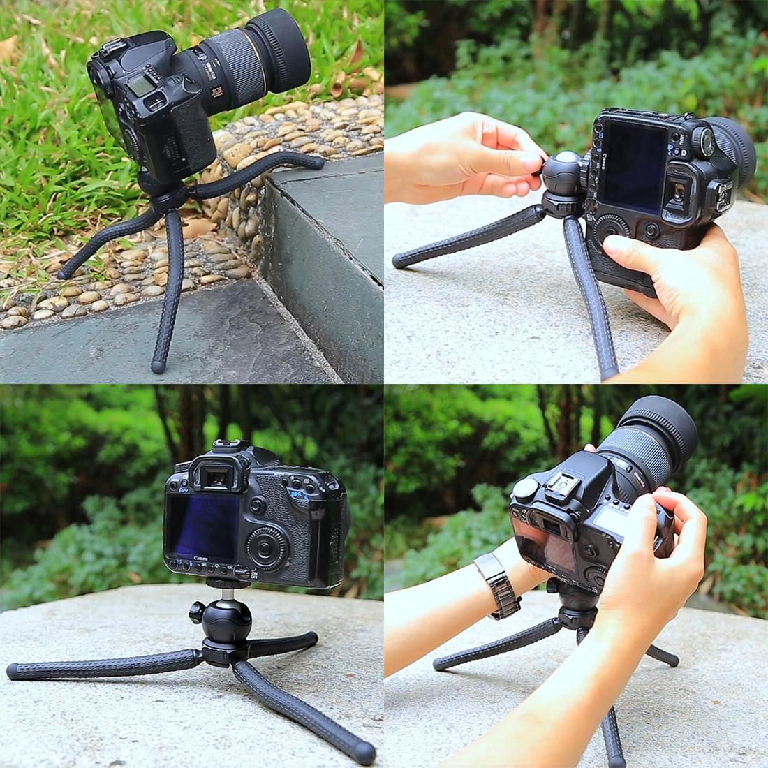 Flexible Mini Octopus Tripod with Ball Head for Slr Cameras 12