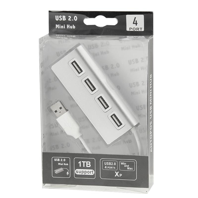 4-Port Usb 2.0 Hub High Speed & Compact 7