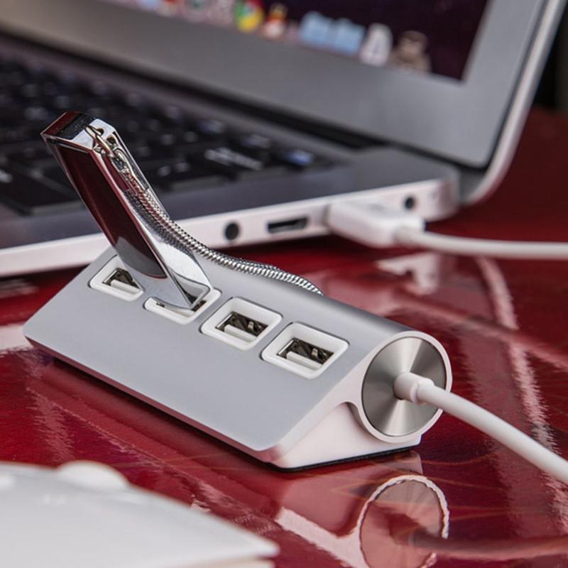 4-Port Usb 2.0 Hub High Speed & Compact 8