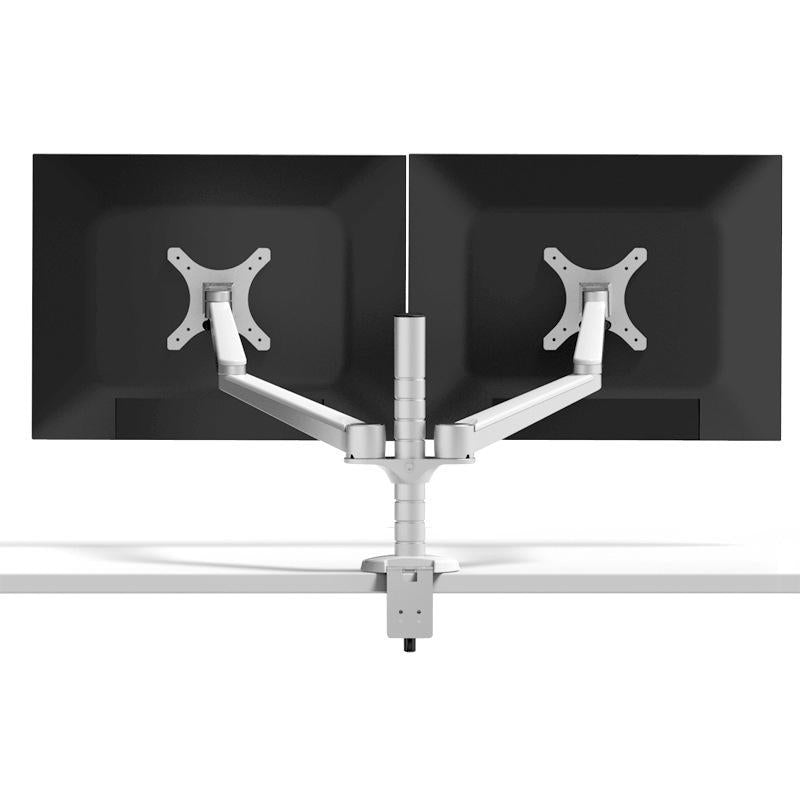Double Arm Aluminum Desktop Monitor Mount Stand - Compact 4