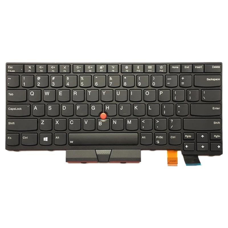 Backlit Keyboard for Lenovo Thinkpad T470 / T480 / A475 / A485 us Version 3