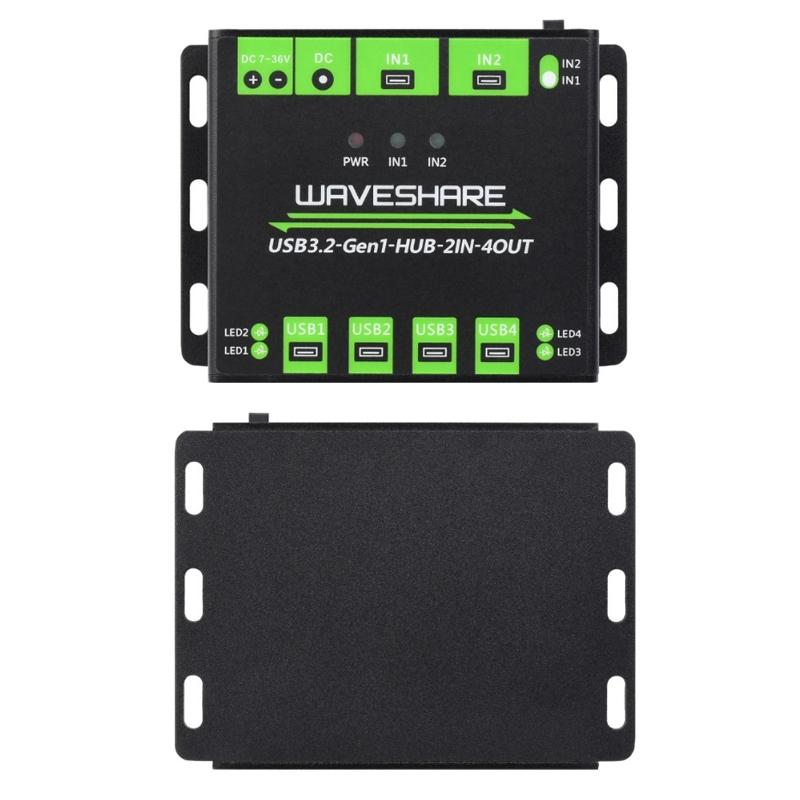 4-Port Usb 3.2 Hub With Dual Host Switching 3