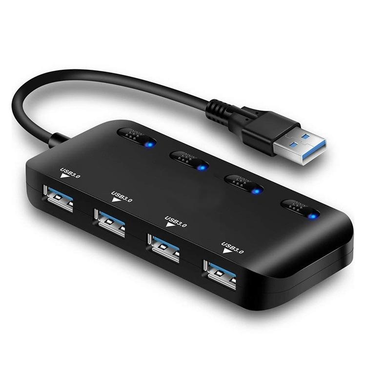 4-Port Usb 3.0 Hub With Switch 3