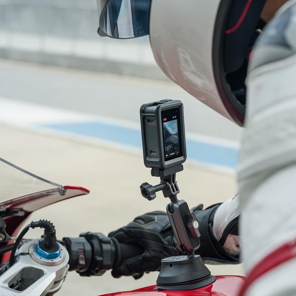 360 Degree Rotating Car Suction Cup Holder for Dji Action 3 - Double Ball Design 4