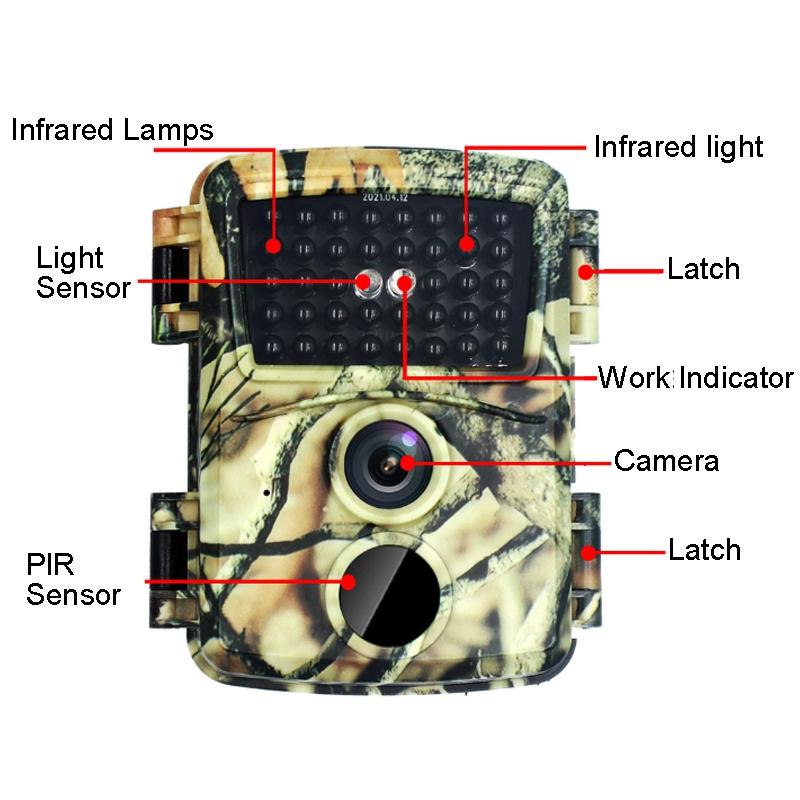 20mp Hd Infrared Hunting Camera with 38 Ir Lights 8