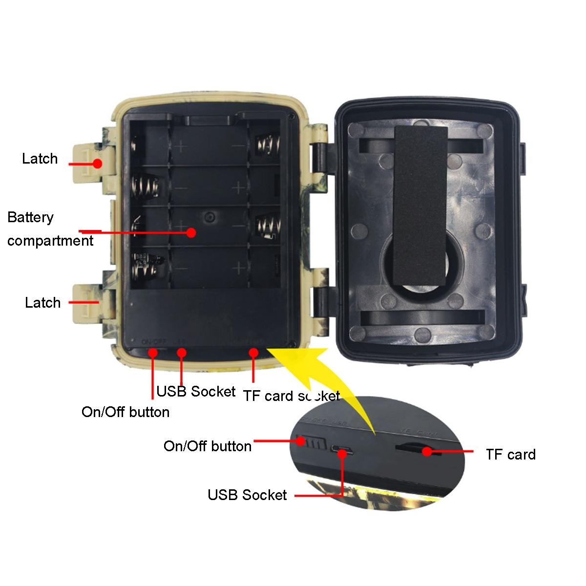 20mp Hd Infrared Hunting Camera with 38 Ir Lights 9