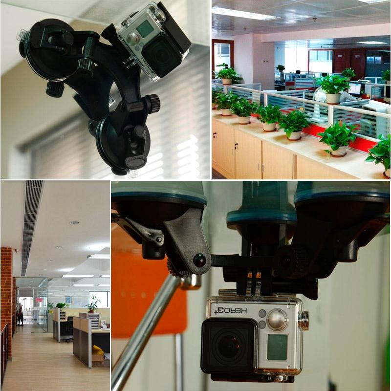 Triangle Suction Cup Mount for Gopro with Hex Screwdriver 7