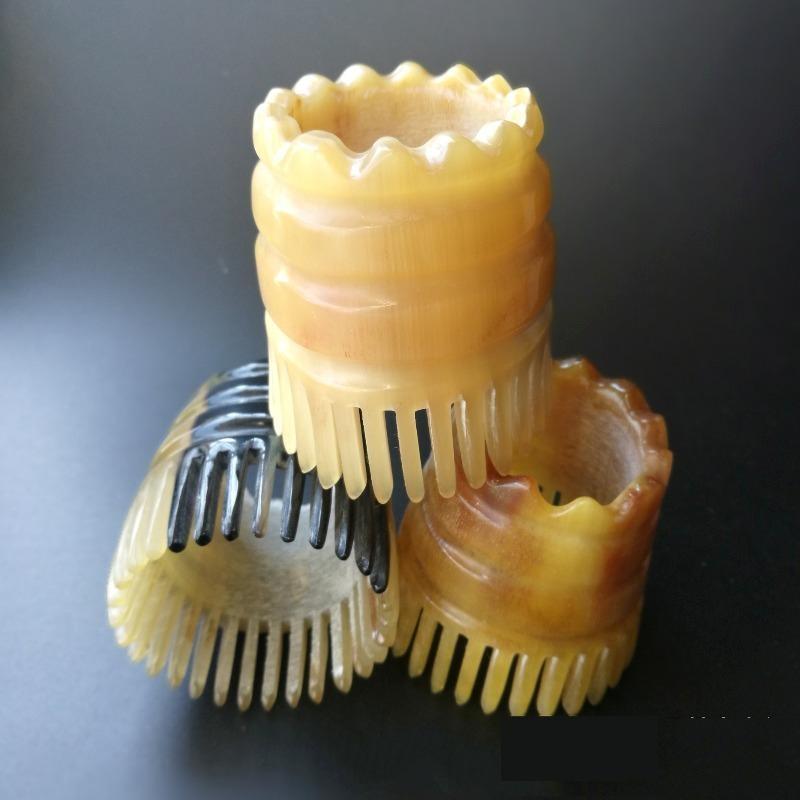 Cylindrical Shampoo Brush Short Comb Random Colour 3
