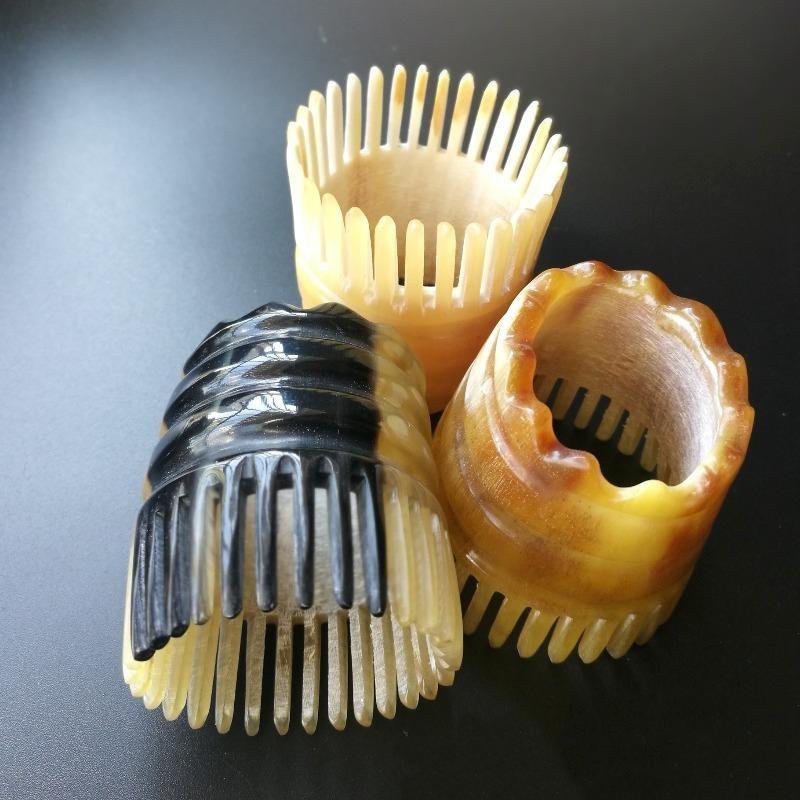 Cylindrical Shampoo Brush Short Comb Random Colour 6