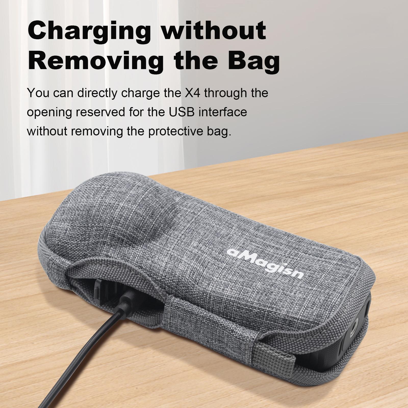Amagisn Storage Bag for Insta360 X4 - Anti-scratch Carry Case 6