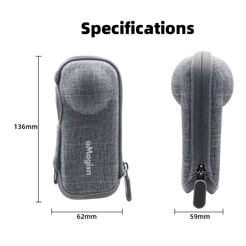 Amagisn Storage Bag for Insta360 X4 - Anti-scratch Carry Case 7