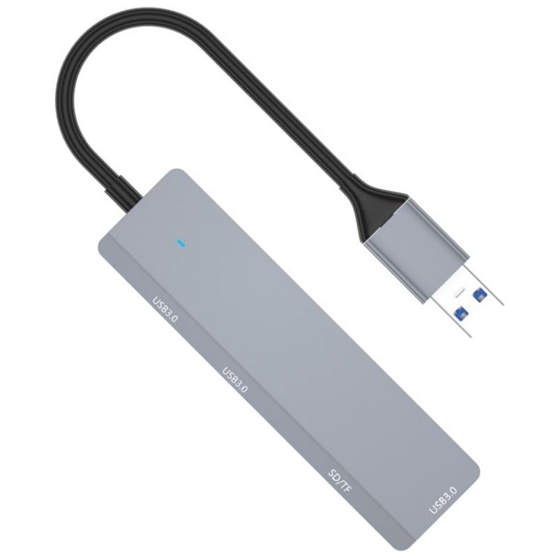 3 Usb 3.0 + 2 Card Reader Slots Multi-Port Hub 3