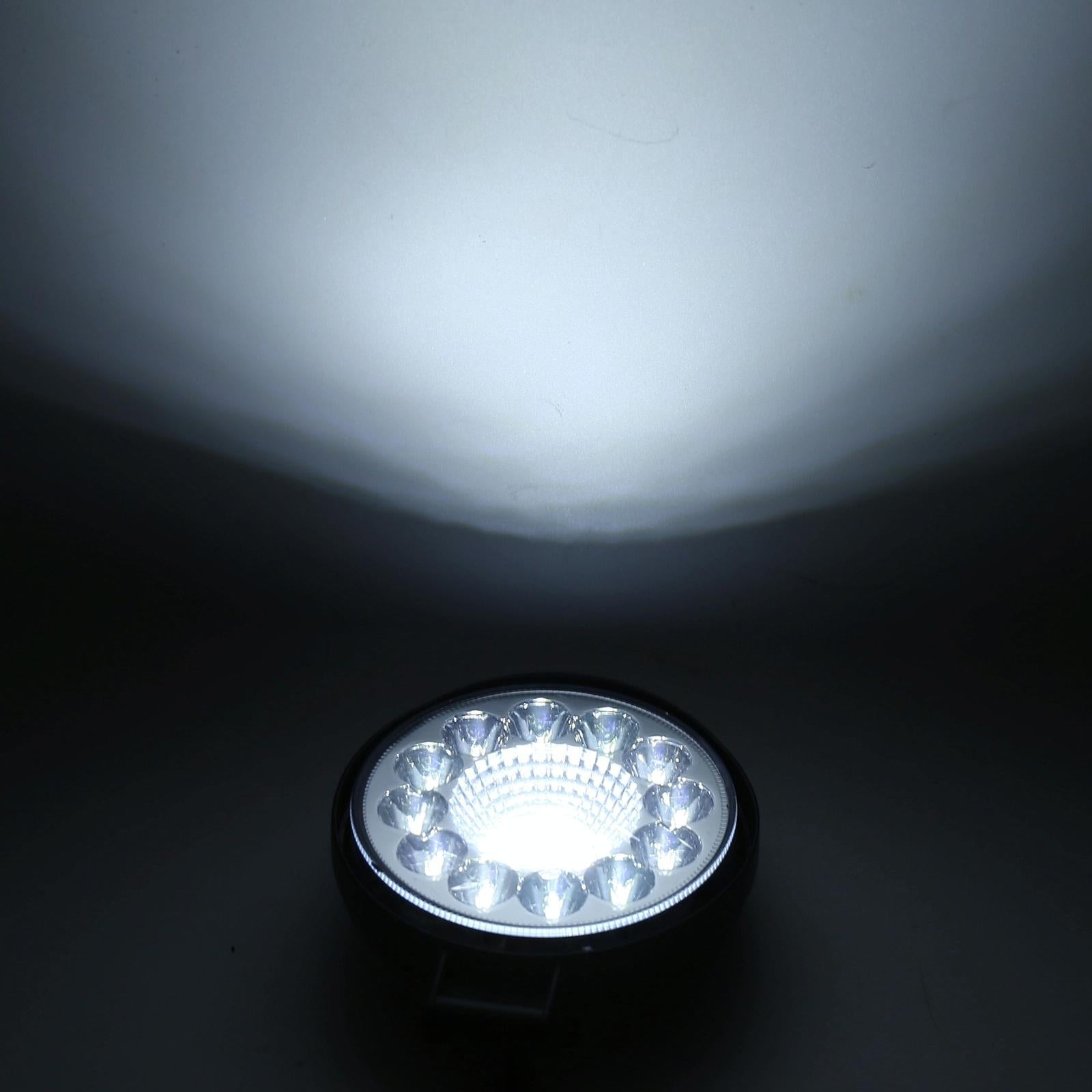 Car Round Work Light With 21Leds Smd - 2835 Lamp Beads 8