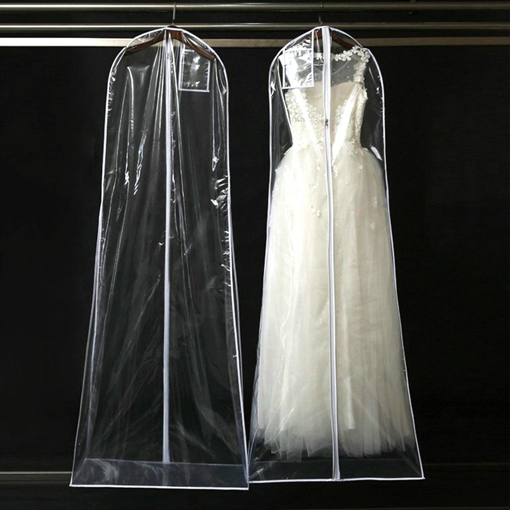 Wedding Dress Storage Bag - Transparent Coat Protective Dust Cover