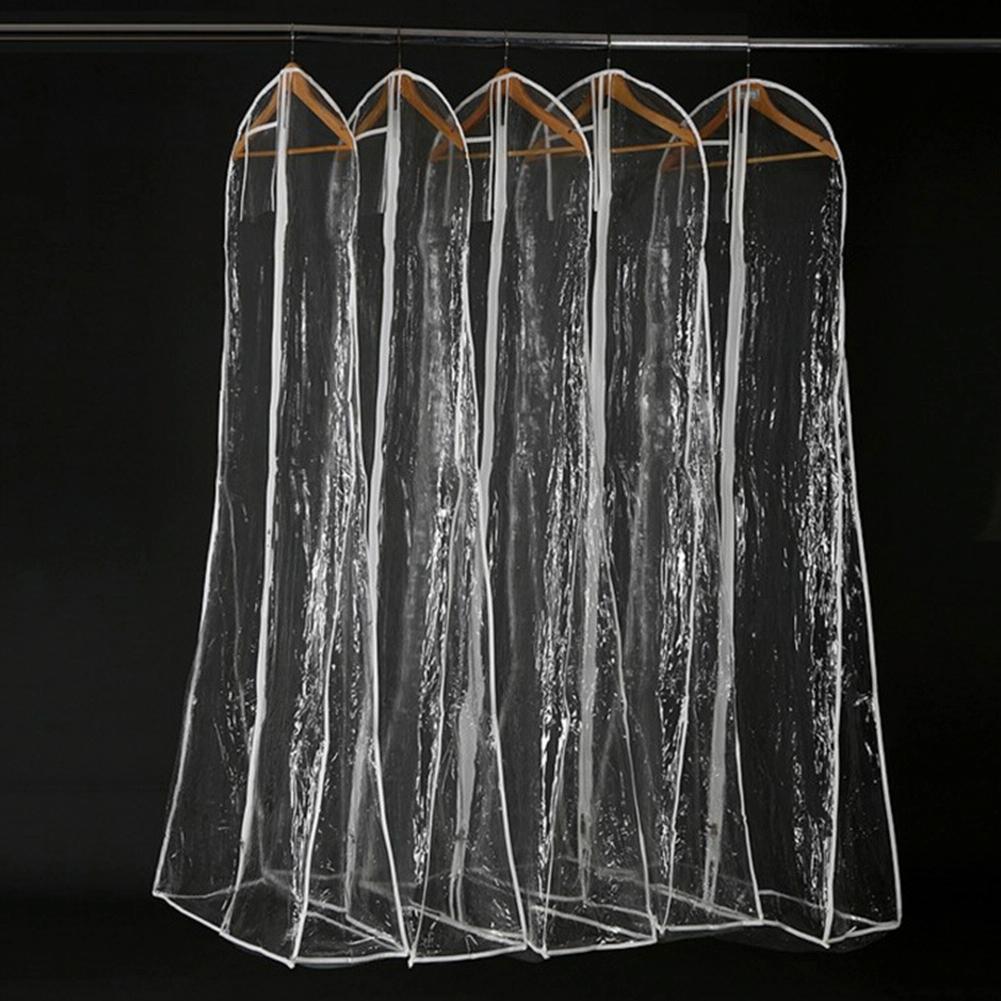 Wedding Dress Storage Bag - Transparent Coat Protective Dust Cover 4
