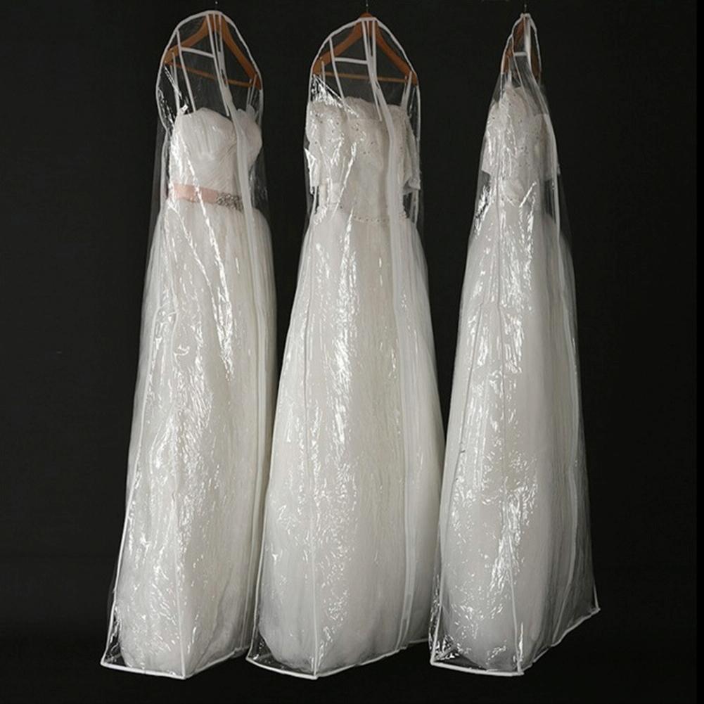 Wedding Dress Storage Bag - Transparent Coat Protective Dust Cover 5