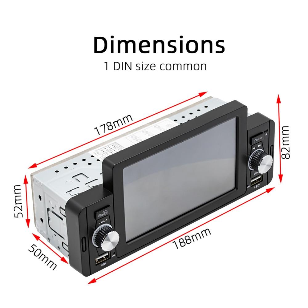 5 Inch Car Bluetooth Mp5 Inch Player - Phone Mirror Link Steering Wheel Control 3