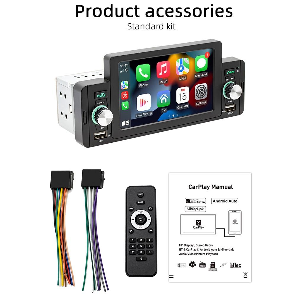 5 Inch Car Bluetooth Mp5 Inch Player - Phone Mirror Link Steering Wheel Control 7