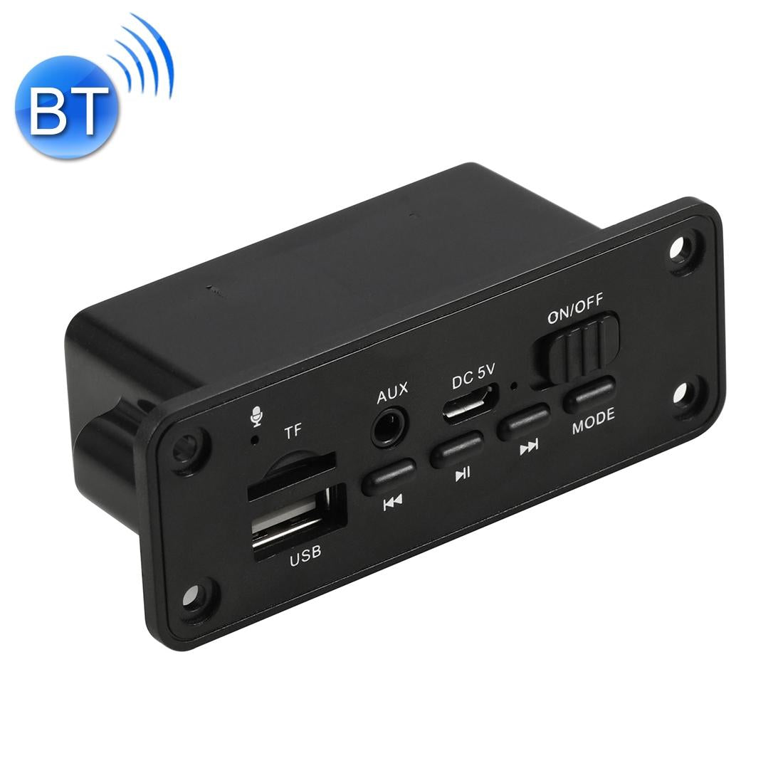 5V Car Mp3 Player Board With Fm Radio Bluetooth Tf Usb Aux Recording Call 3