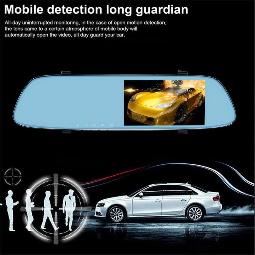 5 Dual Lens Car Dvr with 1080p Fhd Touch-screen 4