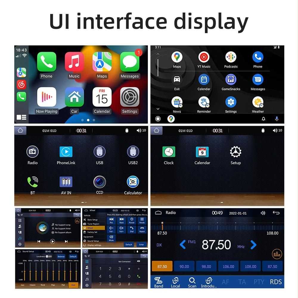 5 Inch Allwinner Melis F133 Car Mp5 Inch Player - Carplay Bt Usb Fm 8