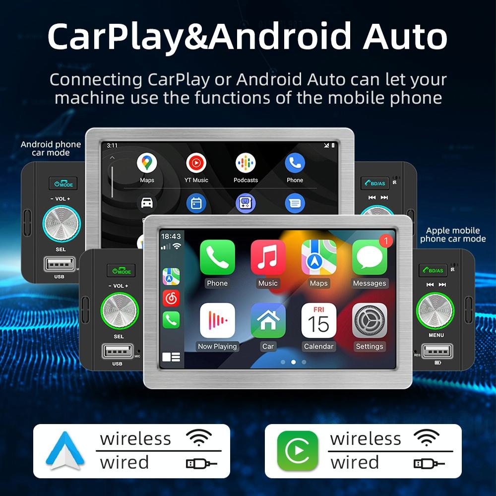5 Inch Allwinner Melis F133 Car Mp5 Inch Player - Carplay Bt Usb Fm 14