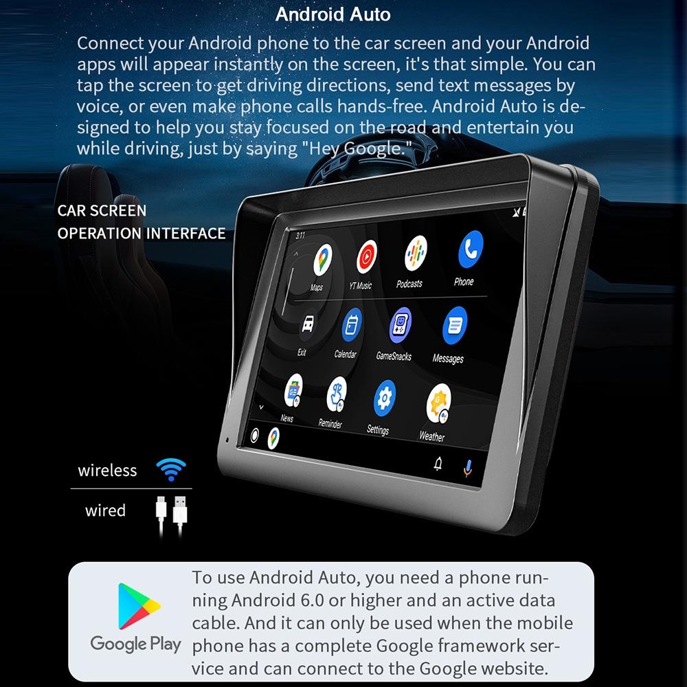 7 Inch Wireless Carplay Bluetooth Mp5 Player - Mobile Interconnection 10