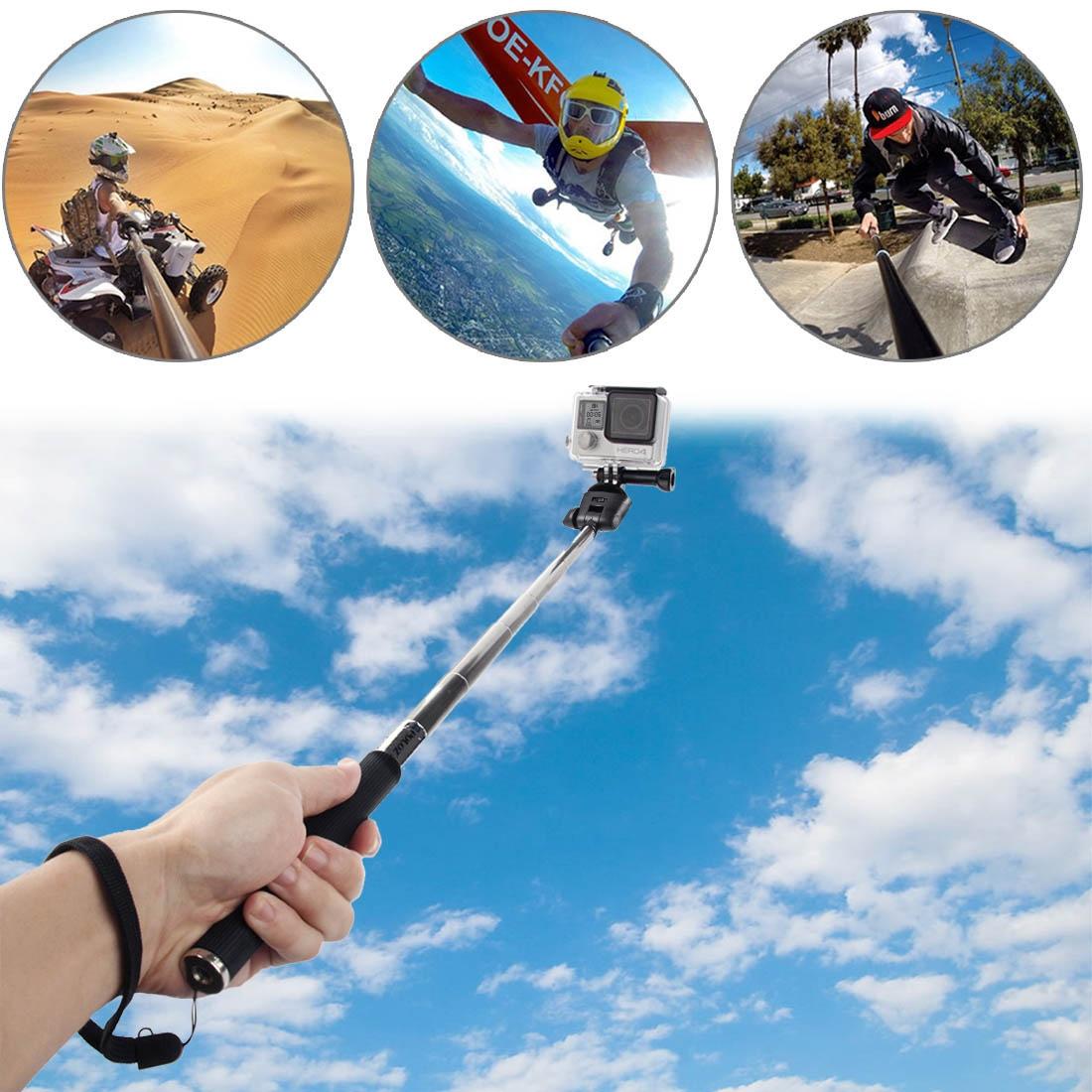 Extendable Selfie Monopod for Action Cameras - 22.5-80cm Length 4