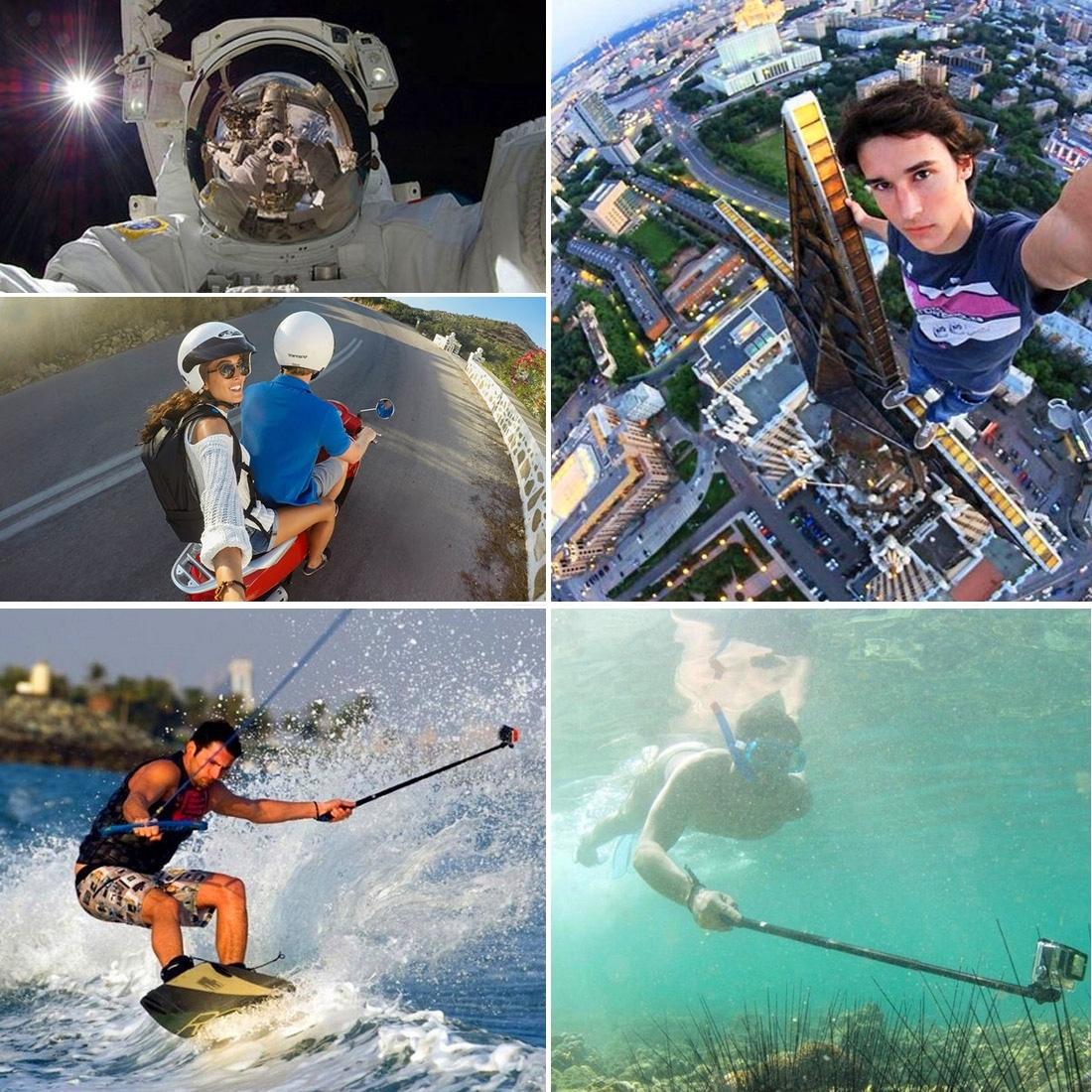 Extendable Selfie Monopod for Action Cameras - 22.5-80cm Length 6
