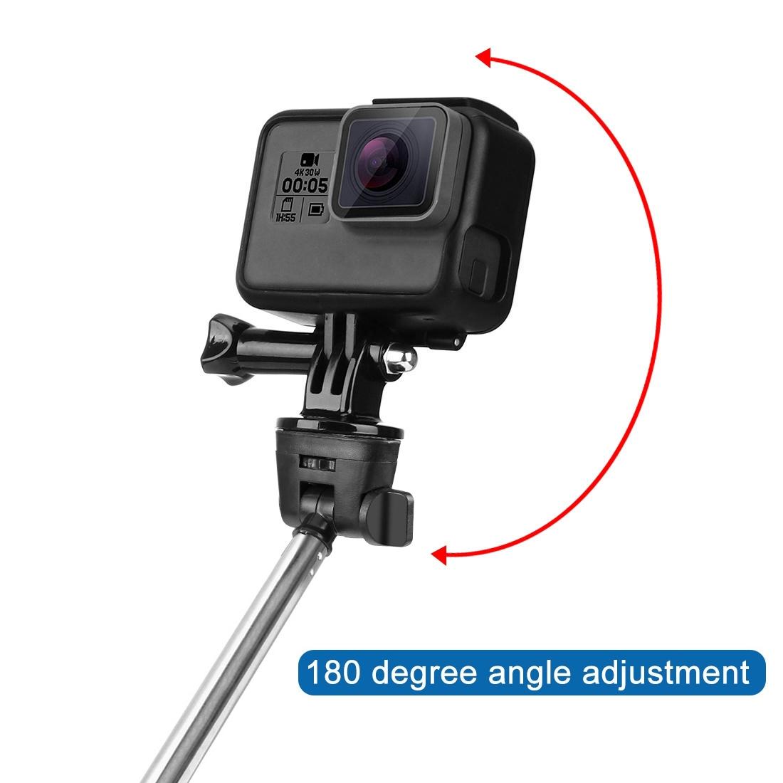 Extendable Selfie Monopod for Action Cameras - 22.5-80cm Length 9