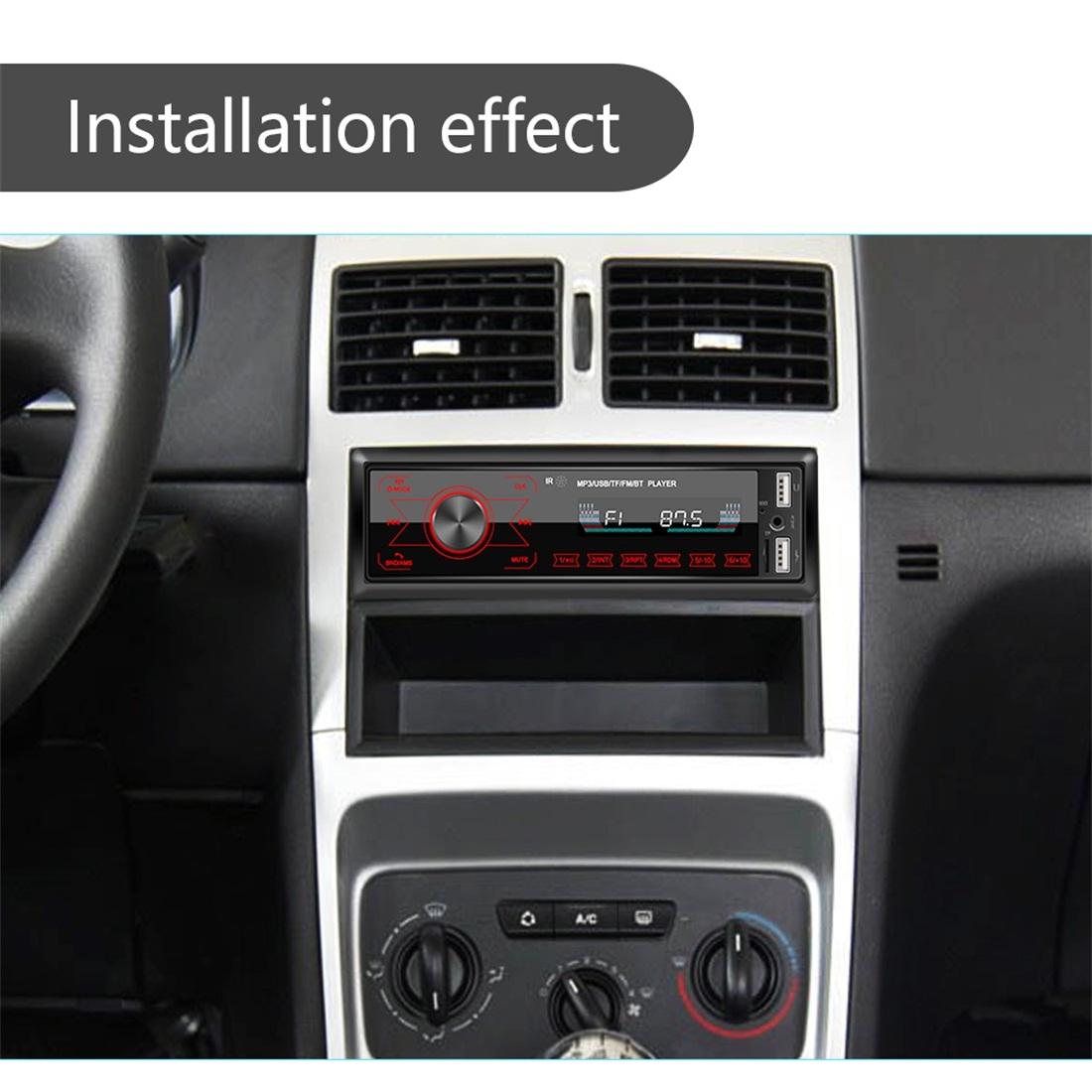 12V Car Radio Receiver Mp3 Player - Bluetooth Fm Usb Sd Card - Hands-Free Calling 8