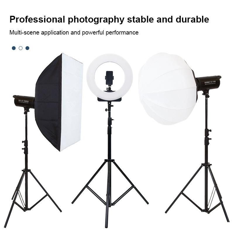 Professional Metal Lighting Stand For Studio Flash - 2.2M Height 4