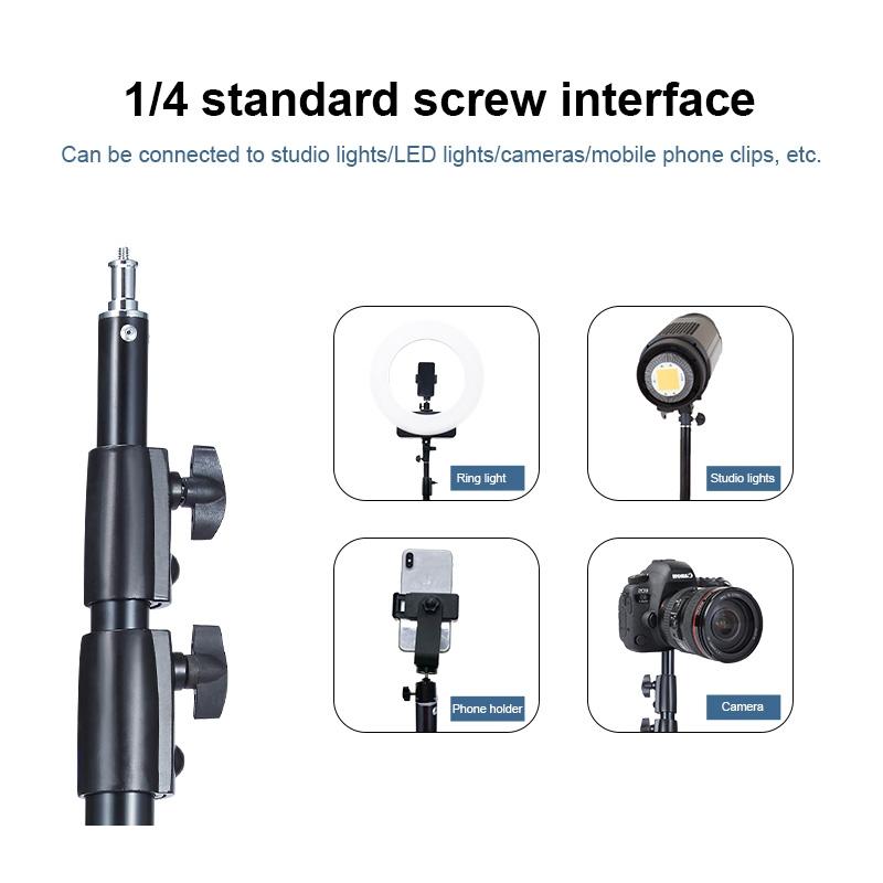 Professional Metal Lighting Stand For Studio Flash - 2.2M Height 7
