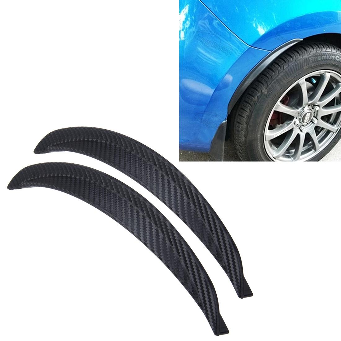 2 Pcs Car Auto Rubber Fender Guard Protection Strip Scratch Protector Sticker - Size 24 X 2Cm 4