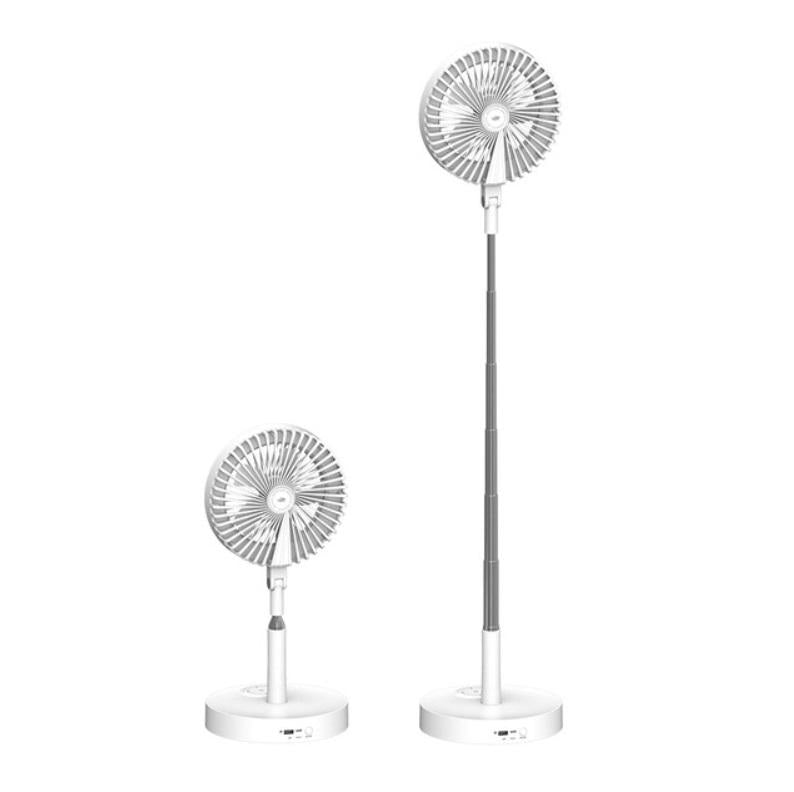 Multi-function Rechargeable Fan Lamp with Telescopic Bracket 3