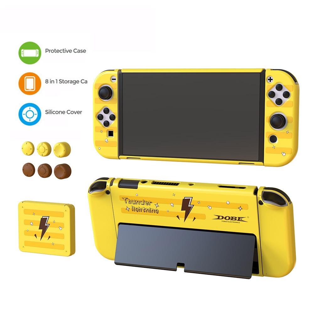 Oled Protective Shell with Card Box and Rocker Caps 4