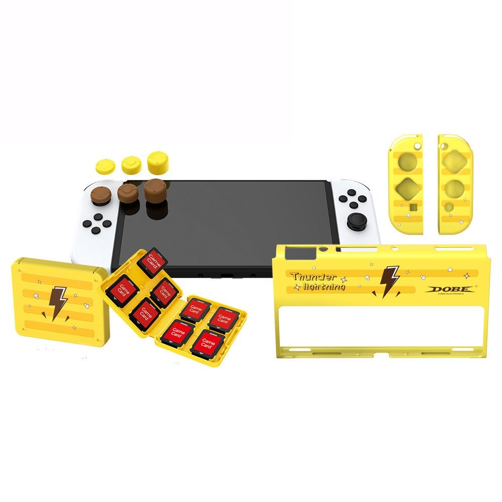 Oled Protective Shell with Card Box and Rocker Caps 6
