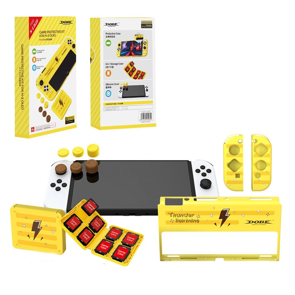Oled Protective Shell with Card Box and Rocker Caps 7